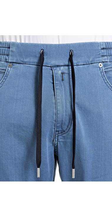 リラックステーパードLANNY Touch denim 詳細画像